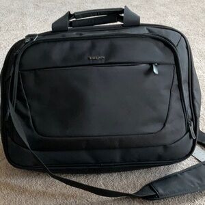 UNISEX TARGUS BLACK LAPTOP CASE OR BRIEFCASE